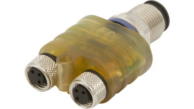 Moduł Logiczny, 20X41x41mm, And, 2-Krotny, 10-30V Dc, Strona Czujnika M8...