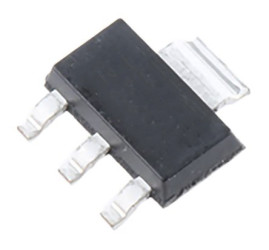 Regulator napięcia 3,3 V SOT-223 Montaż powierzchniowy wyjścia: 1 Stałe BD433M2WFP3-CE2