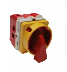 Przełącznik Gave I-II 1P+2s 63A, bezprzerwowy UPS - BY-PASS, dźwignia z możliwością blokowania, 2x styk pomocniczy, A295H6100