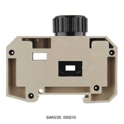 Zacisk szynowy bezpiecznika Weidmüller 0502100000 śrubowe 20 szt.