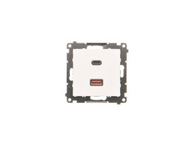 SIMON 55 Ładowarka USB C+A 30W 230V biały mat TEC2CAQ.01/111 KONTAKT SIMON