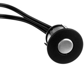 Włącznik dotykowy ściemnialny 12V 24W czarny fi 22x16mm na otwór fi18 AE-WDSC-10DIM