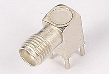 Złącze koncentryczne Montaż na płytce drukowanej Żeński 50Ω typ złącza Złącze SMA 18GHz Lutowane