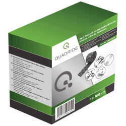 Quadrios 1908CA071 Heatshrink Tubing Black 40mm 2:1 Shrink 1.6m