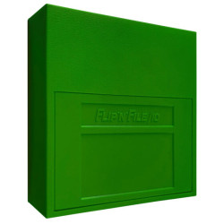 Flip'n'File/10 - Case for 5,25" Floppy Disks (green)