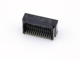 Listwa stykowa PCB 26-pinowe 505448 raster: 1.25 mm Kąt prosty 2-rzędowe Molex Powierzchnia50 Vrms W osłonie