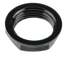 Nakrętka do dławnic kablowych, M20, kolor: Czarny, materiał: PA 6, RS PRO