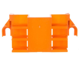 Adapter montażowy na 6 złączek MIKRO pomarańczowy 243-113 /10szt./