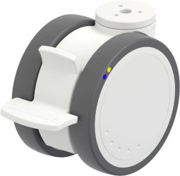 Blickle 942226 LKDX-PATH 100XK-9-FI-ELS Podwójna rolka z tworzywa sztucznego Średnica koła: 100 mm Maksymalne obciążenie