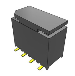 Gniazdo PCB 8 -pinowe 2 -rzędowe raster: 2.54mm Gniazdo do montażu powierzchniowego na płytce drukowanej Pionowy SMD