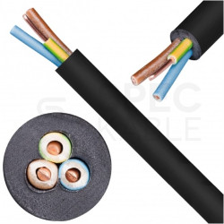 Kabel energetyczny ziemny YKY 3x10mm2 czarny 0,6/1kV drut Eltrim