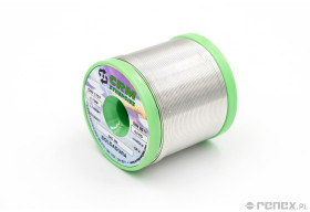 (MPP) Bezołowiowy drut lutowniczy Sn96,5Ag3,0Cu0,5, średnica: 0,8 mm,3,5% ROL0 masa szpuli: 500g