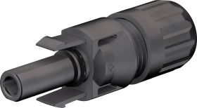 Złączka fotowoltaiczna MC PV-KBT4/6I Specyfikacja Gniazdo 4 - 6 mm² PV-KBT4/6II-UR Stäubli 32.0016P0001-UR Zawartość: 1