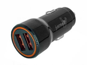 LAD.SAM.S26 2XUSB 3A CZARNA