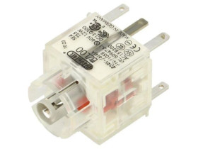 Element stykowy Styki: NC x2 IP00 3mm BZLOO