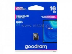 Karta micro SD 16GB SDHC bez adap. CL10 UHS-I