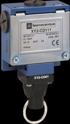 XY2CD111 Cable pull switch (without safety function), 240 VAC, 10A.