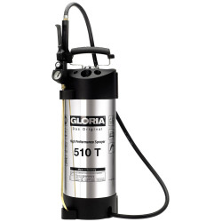 Gloria Haus und Garten 000510.0000 Pump Sprayer 10L Stainless Steel 6m Reach