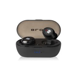Bezprzewodowe słuchawki BTE100 czarne