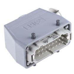 Wzmocnione złącze zasilania 16-pinowe EPIC 16A 440 V Męski PG21