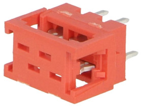 Micro-MaTch przejście 4-PIN IDC,THT na PCB,na taśmę 1,27mm 7-215570-4