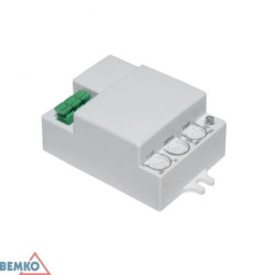 Czujnik mikrofalowy 500W 360* IP20 PROSTOKĄTNY BIAŁY B52-SES73WH