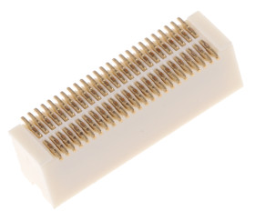 Listwa stykowa PCB 50-pinowe DF12 raster: 0.5 mm Prosty 2-rzędowe Hirose Powierzchnia 50 V W osłonie