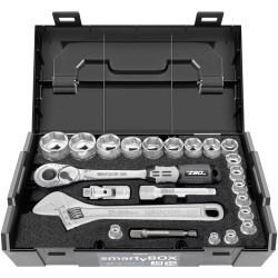 Matador 81453115 SmartyBOX S2 25-piece Compact Socket Wrench Tool Kit