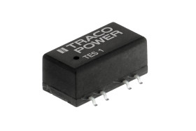 Przetwornica DC-DC, 1W, Uwe 4,5–5,5 V DC, Uwy 3.3V dc, Iwy 300mA Nie, TRACOPOWER Nie