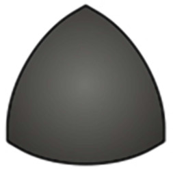 Zaślepka wspornika narożnego pasuje do rowka 6mm Czarny Zatyczka uchwytu narożnego Polipropylenowe pasujący profil 20 x