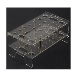 STOJAK - ORGANIZER NA ŚRUBOKRĘTY Z PLEXI 280x120x100mm
