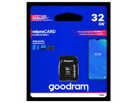 Karta pamięci microSD 32GB UHS-I Goodram z adapterem