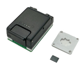 Adapter BGA24-->DIL8+4 ZIF dla pamięci szeregowych SPI Flash XGecu