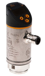 Czujnik ciśnienia 10bar Programowanie analogowe + PNP-NO/NC ifm electronic cieczy 0 → 10 V