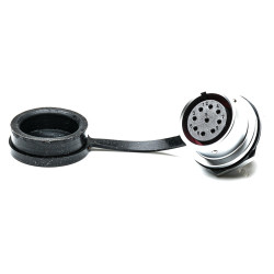 Złącze okrągłe 9-pinowe M20 Montaż przedni Gniazdo RS PRO Żeńskie IP67 SF20