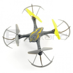 Dron quadrocopter OverMax X-Bee drone 2.4 2.4GHz z kamerą HD - 32cm + dodatkowy akumulator