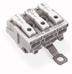 Złączka zasilająca 3-biegunowa ze stykiem PE Linect 294-8413 /500szt./