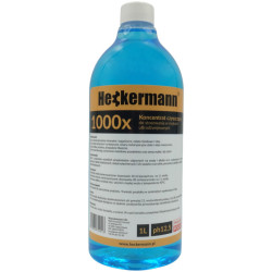 Płyn do myjek ultradźwiękowych 1L Heckermann 1000x, koncentrat do wanienek