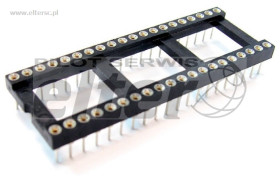 Podstawka DIL40 PIN THT precyzyjna