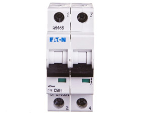 Wyłącznik nadprądowy 2P C 50A 6kA AC CLS6-C50/2-DP 270391
