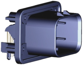 Złącze samochodowe 14-pinowe TE Connectivity 3-rzędowe Męski AMPSEAL Montaż na panelu Lutowane Złącze