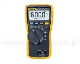 FLUKE 114 - Multimetr cyfrowy True RMS, bargraf, automatyczna zmiana zakresów