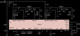 60V/120V Dual LED Controller with Exponential PWM and Scalable Dimming