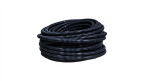 Rura Karbowana 320N Czarna 12,4/8Mm 17008C /30M/