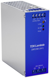 TDK-Lambda DRF240-24-1 Zasilacz na szynę DIN 24 V/DC 240 W Ilość wyjść:1 x Content 1 szt.