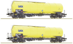 Wagon cysterna Roco 76025 Zestaw H0 składający się z 2 cystern GATX