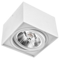 CHLOE AR111 GU10 IP20 kwadrat biała ruch. 585775