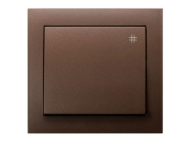 KIER Wyłącznik krzyżowy brązowy metalik ŁP-4W/52 OSPEL