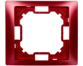Simon Basic Neos Ramka pojedyncza rubinowy BMRC1/033