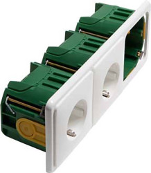 PEHA by Honeywell 1 x Komplet Gniazdo elektryczne biały 75491 1 szt.